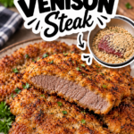 Crispy Breaded Venison Steak Recipe