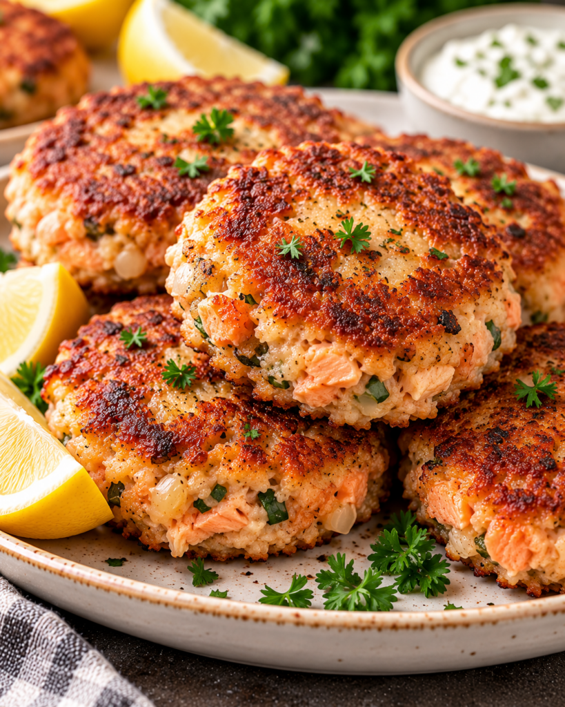 Crispy Old-Fashioned Salmon Patties