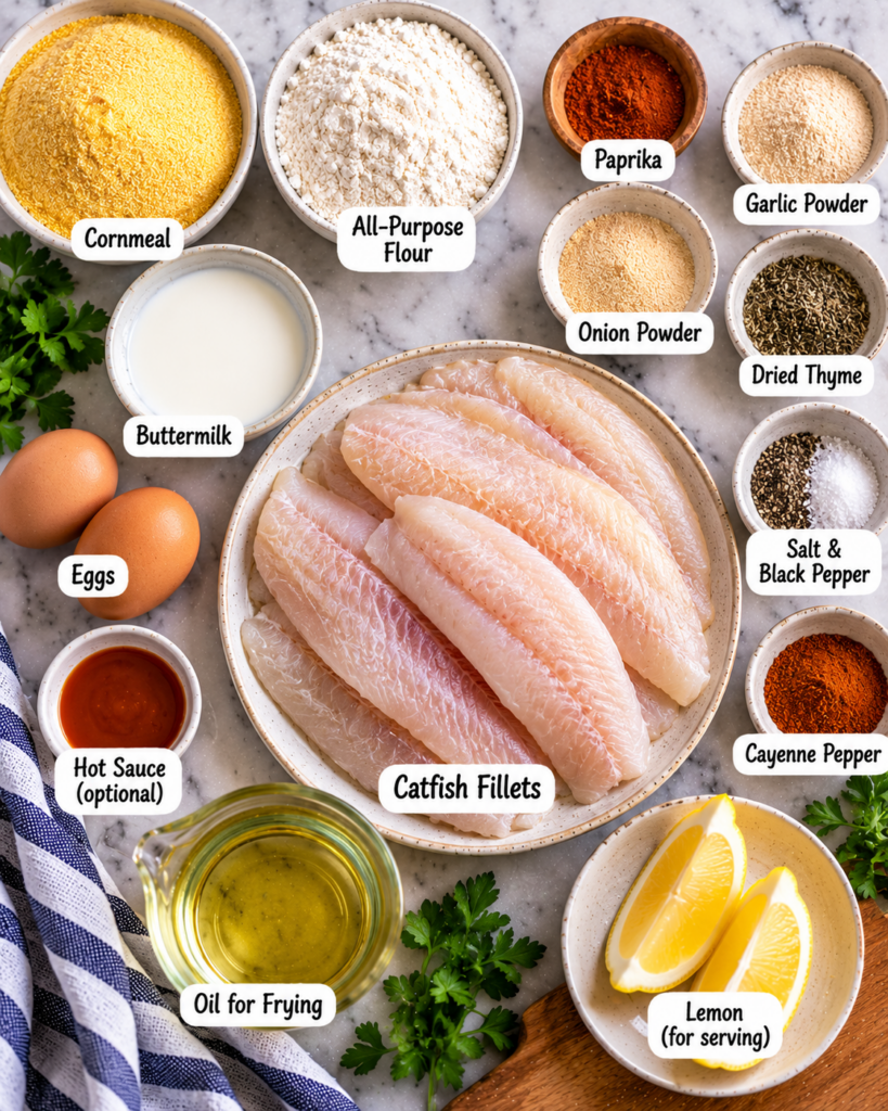 Crispy Southern Fried Catfish Recipe