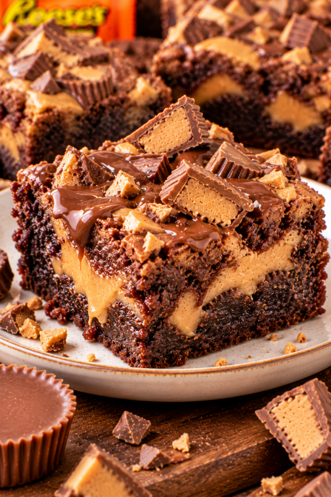 Reese's Peanut Butter Chocolate Brownies