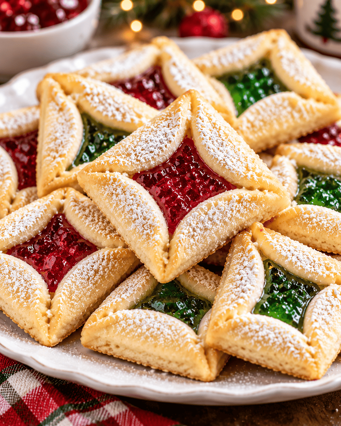 Cathedral Window Cookies