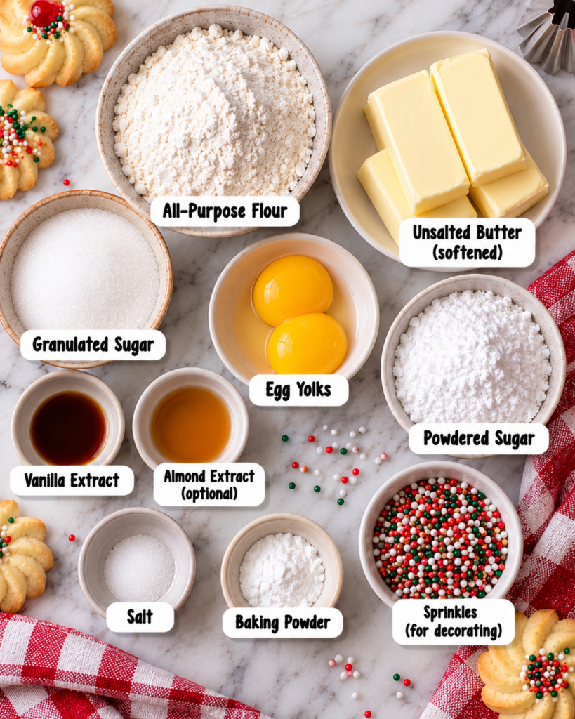 Italian Butter Cookies Recipe