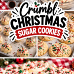 Crumbl Christmas Sugar Cookies