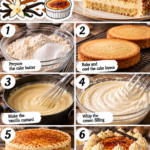 French Vanilla Crème Brûlée Layer Cake