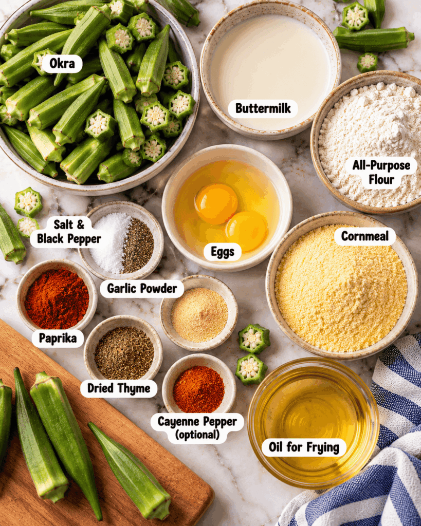 Crispy Southern Fried Okra