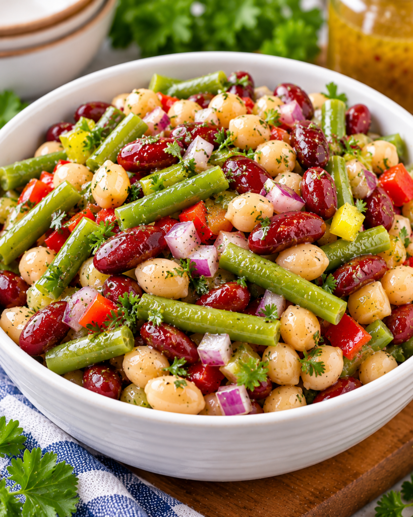 Classic Three-Bean Salad Recipe