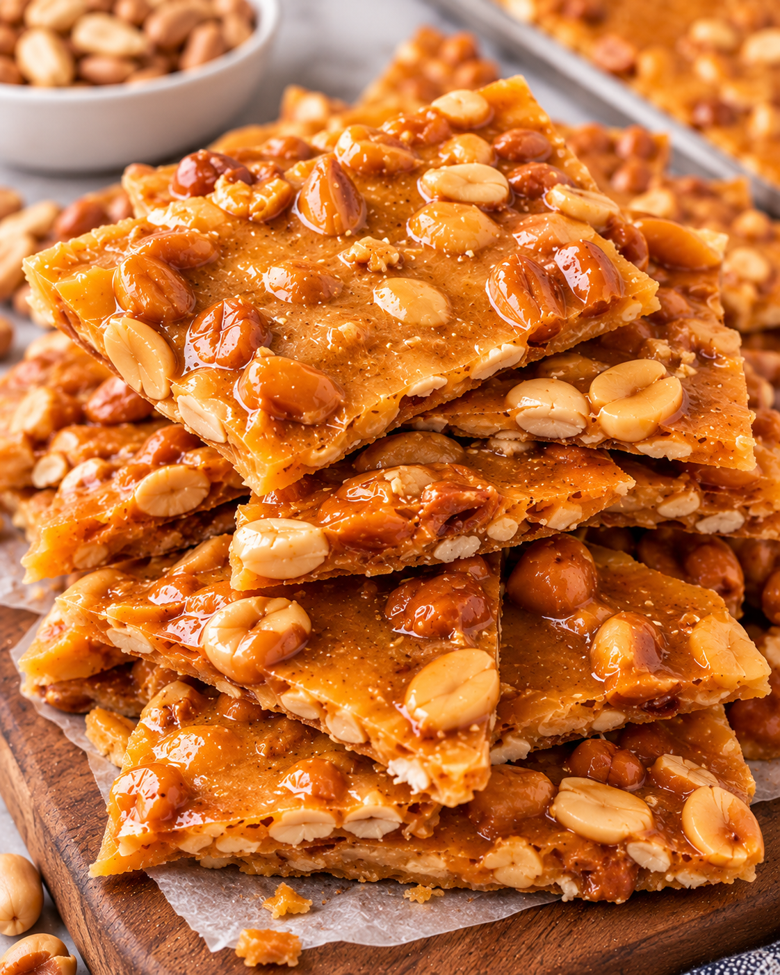 Old-Fashioned Peanut Brittle Recipe