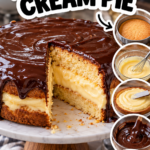 Homemade Boston Cream Pie Recipe