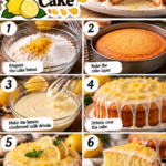 Lemon Condensed Milk Drizzle Cake