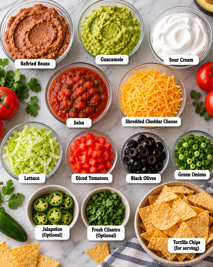 Easy 7-Layer Dip Recipe