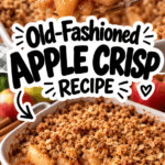 Old-Fashioned Apple Crisp Recipe