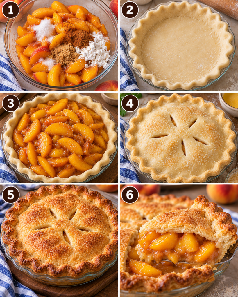 Southern Peach Pie Recipe
