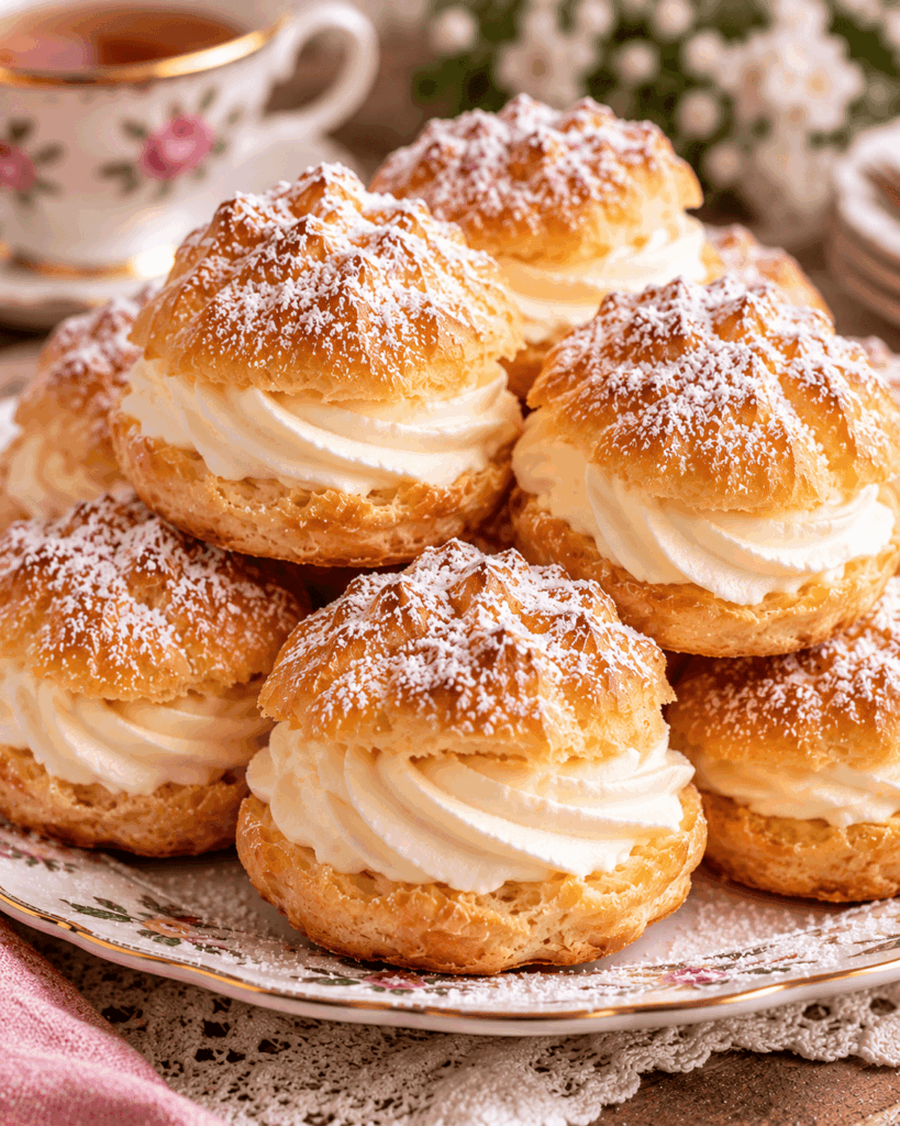 Old-Fashioned Tea Puffs