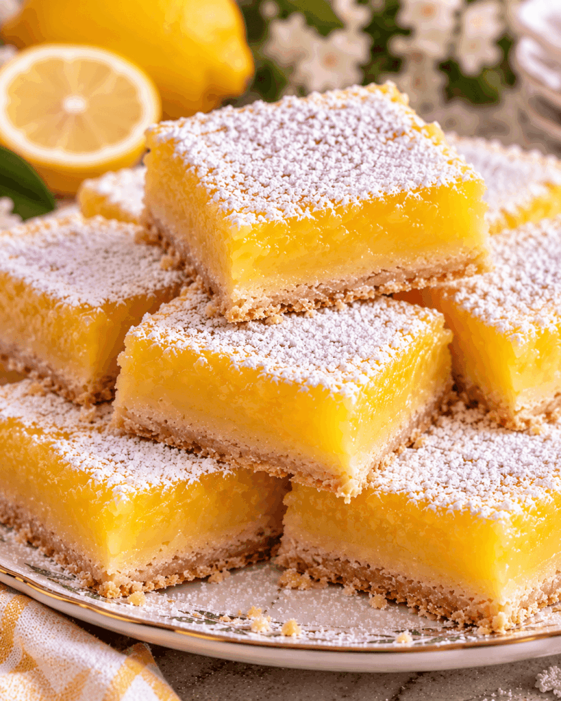 Classic Lemon Squares Recipe