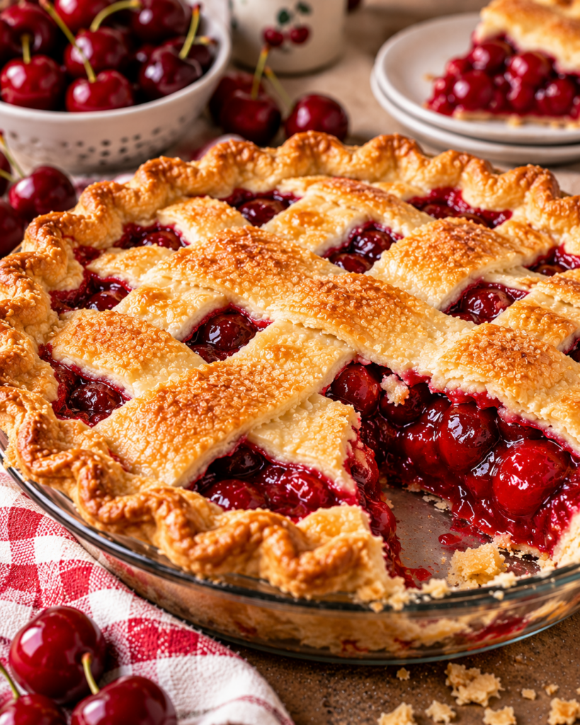 Old-Fashioned Cherry Pie Recipe
