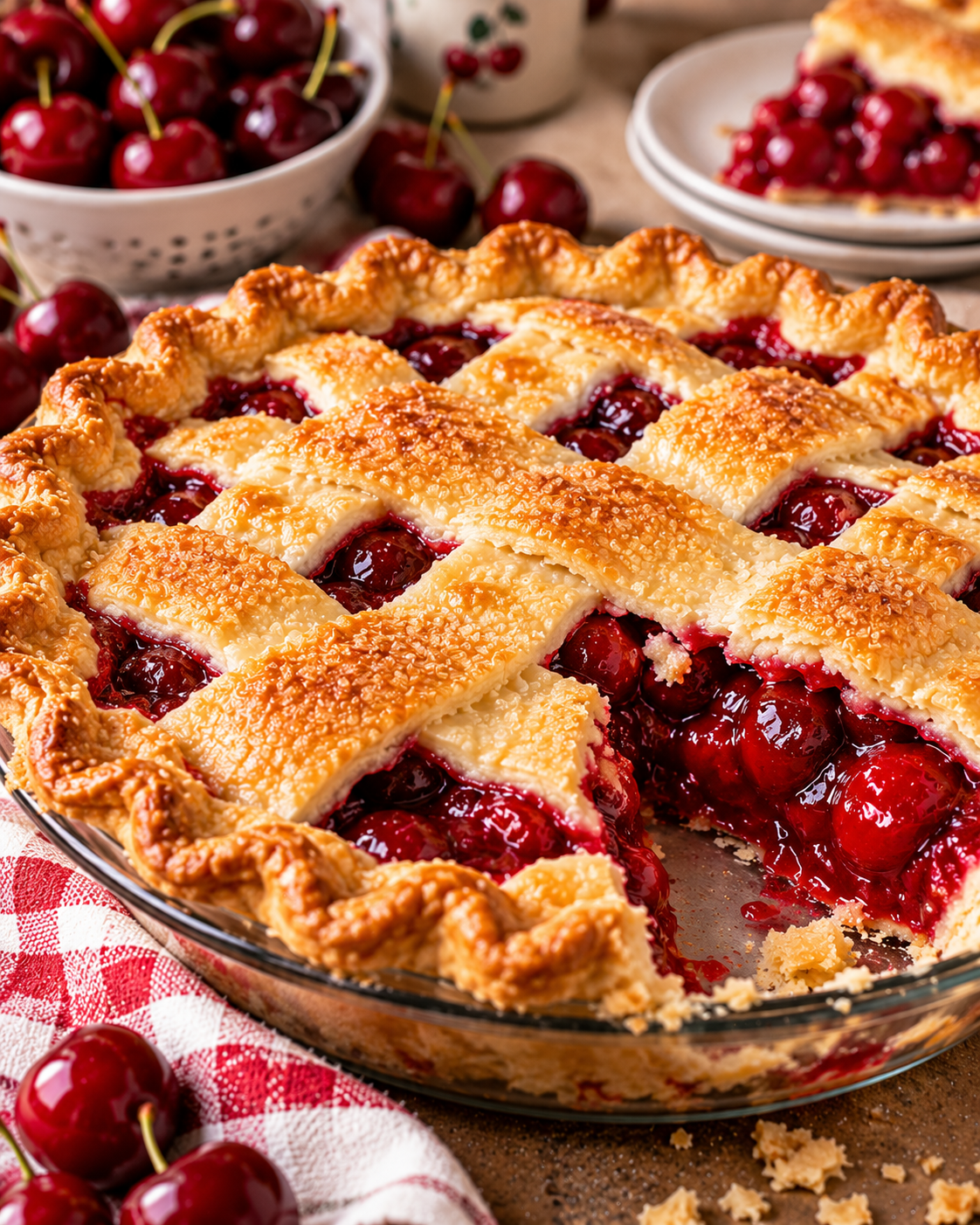 Old-Fashioned Cherry Pie Recipe