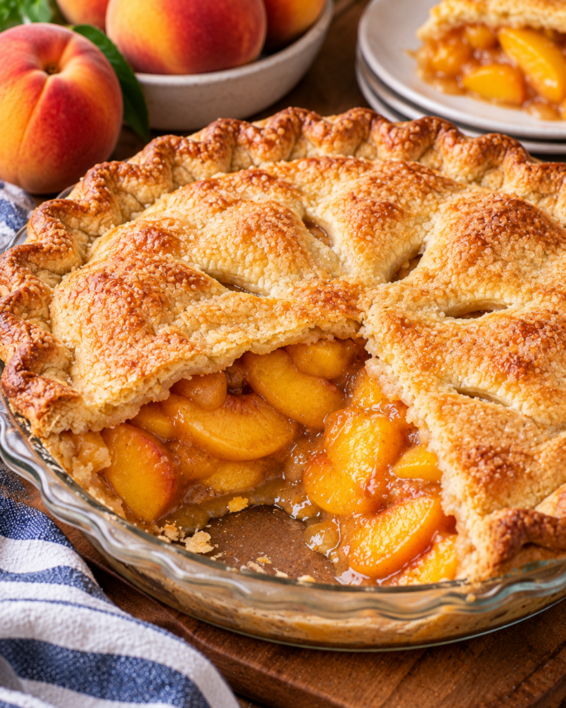Southern Peach Pie Recipe