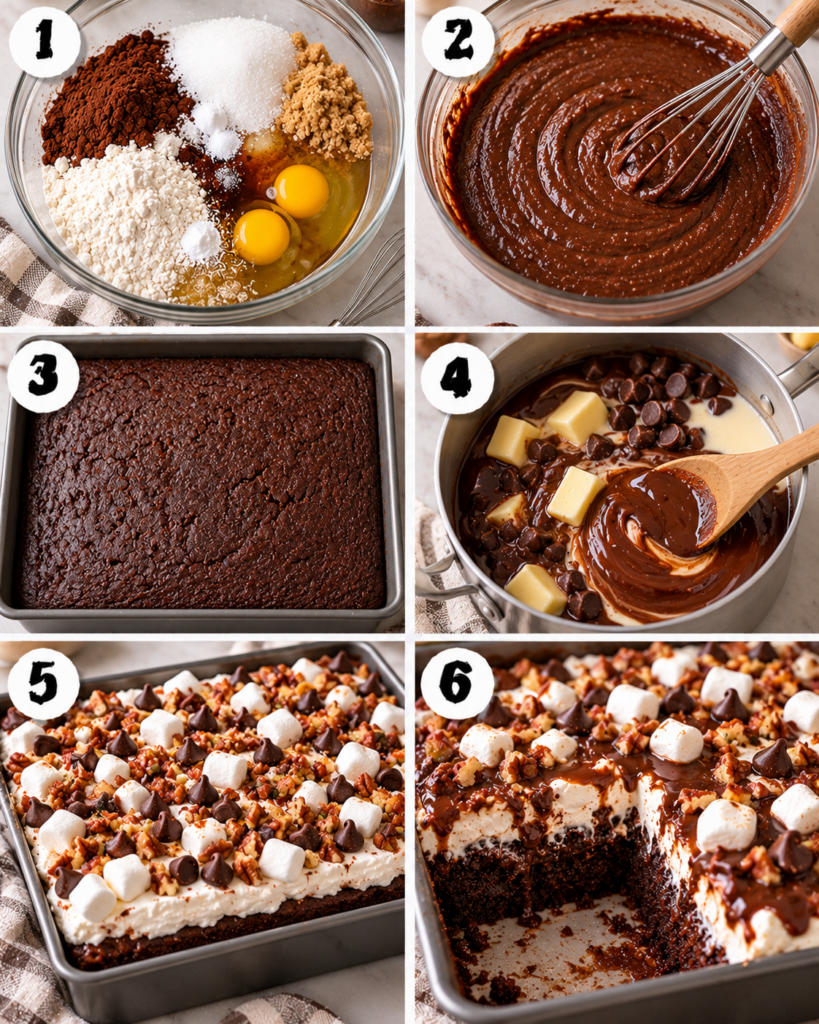 Old-Fashioned Mississippi Mud Cake