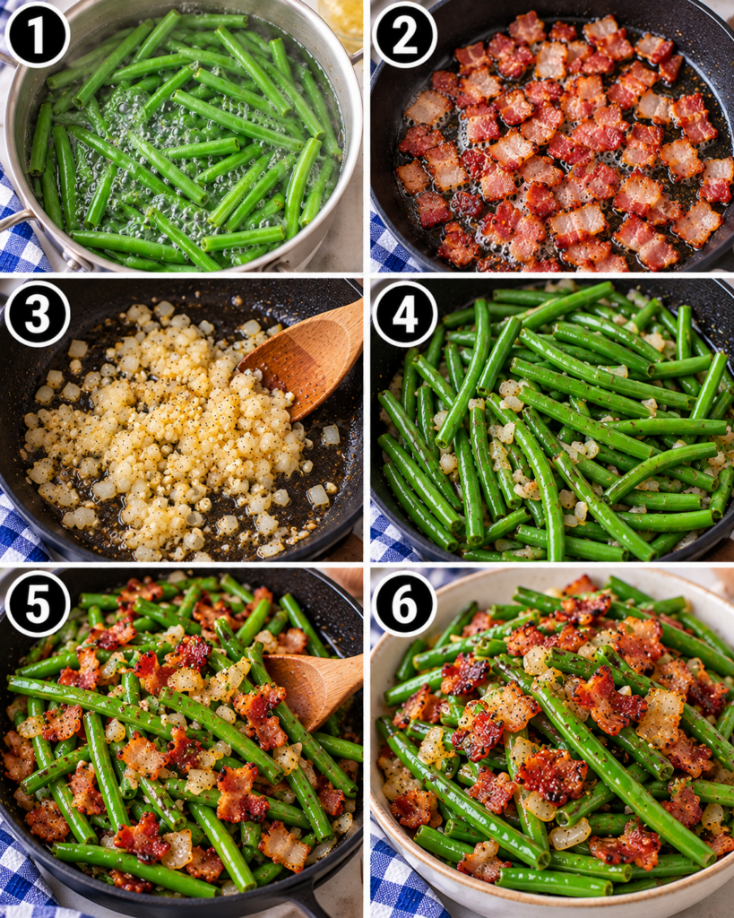 Green Beans with Bacon Recipe