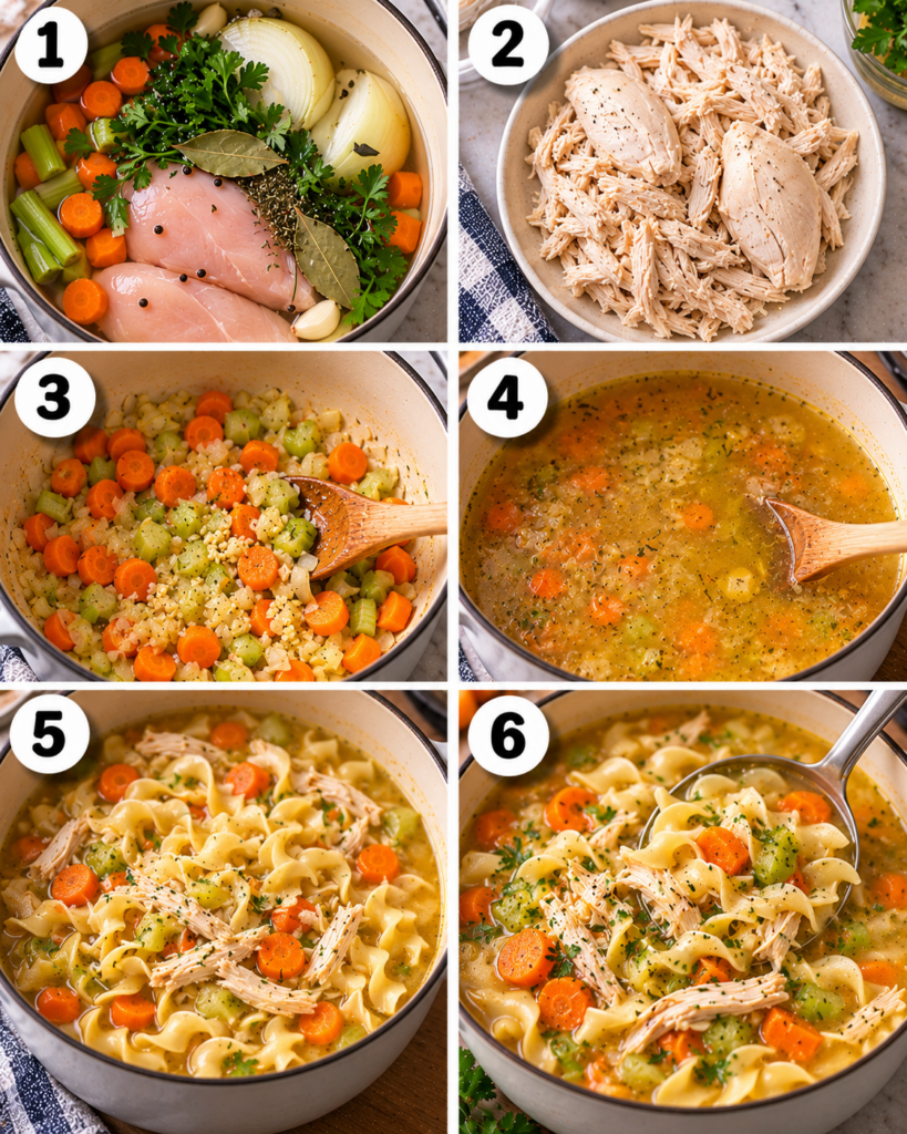 Homemade Chicken Noodle Soup Recipe (1)