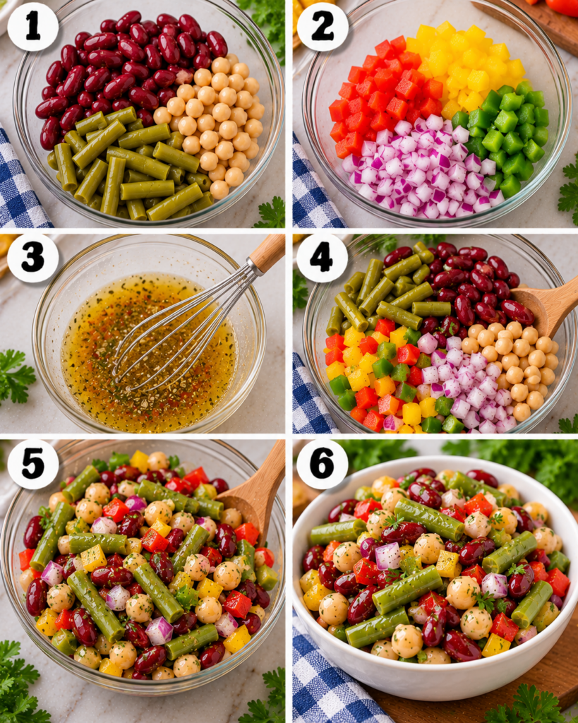 Classic Three-Bean Salad Recipe
