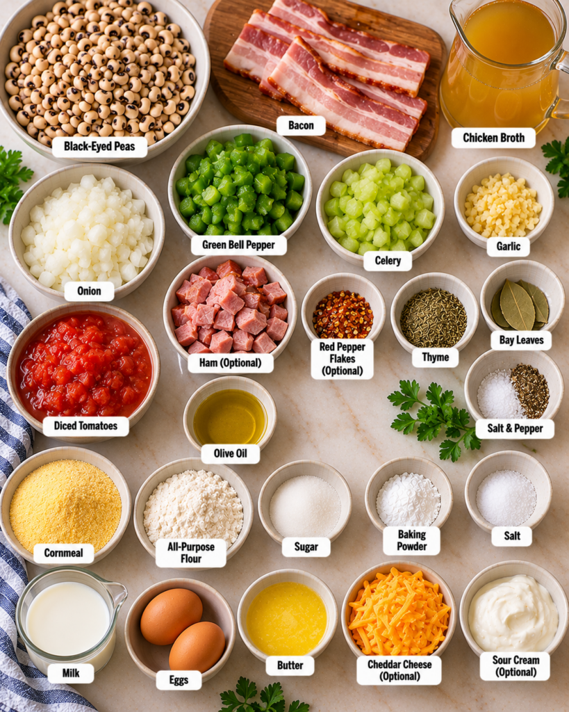 Southern Beans and Cornbread