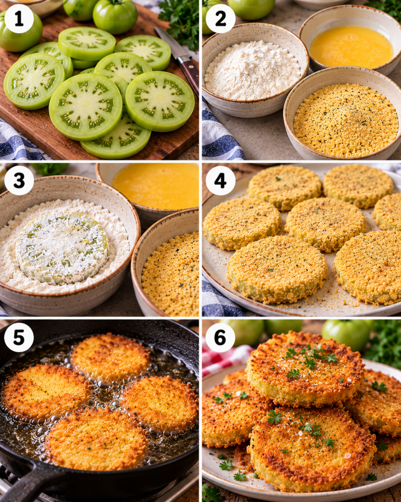 Southern Fried Green Tomatoes Recipe