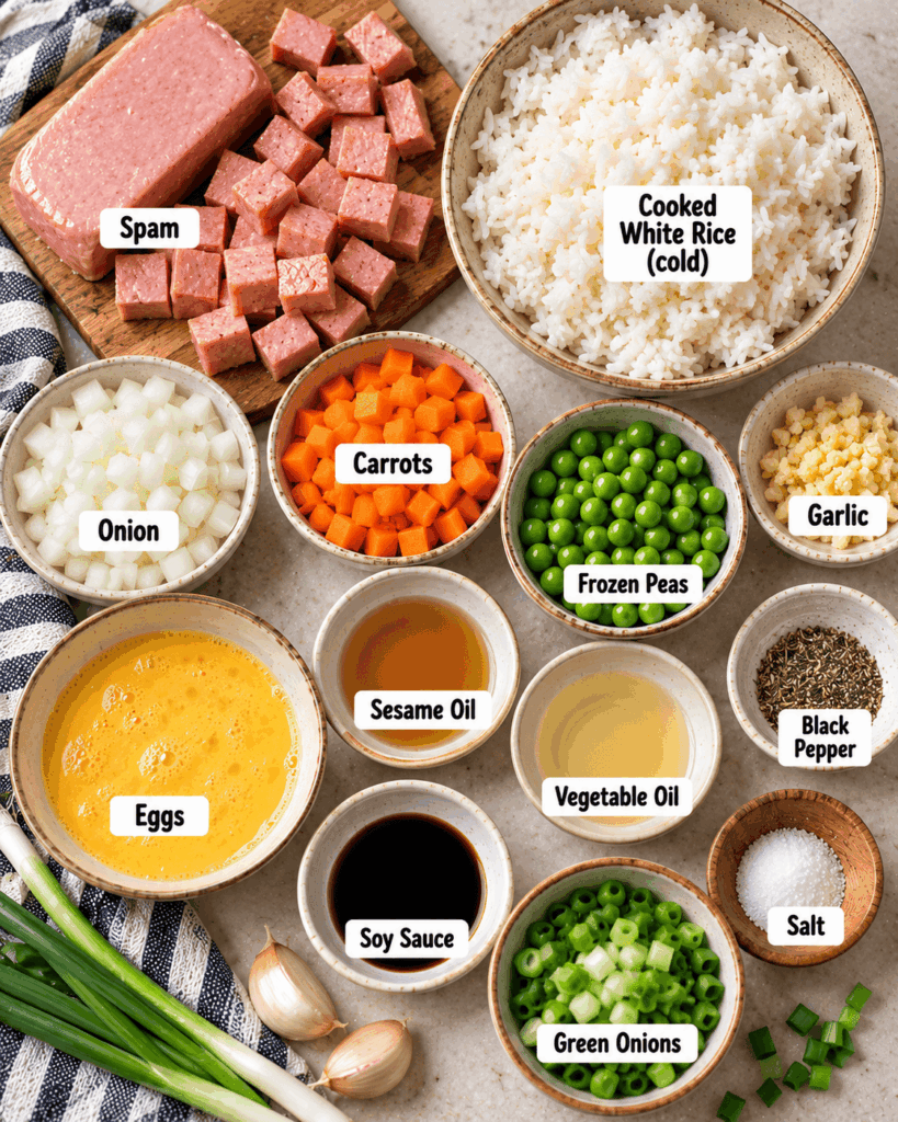 Easy Spam Fried Rice