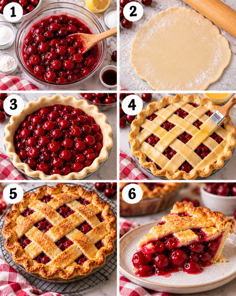 Old-Fashioned Cherry Pie Recipe
