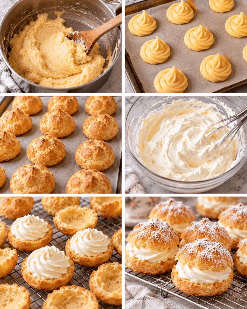Old-Fashioned Tea Puffs