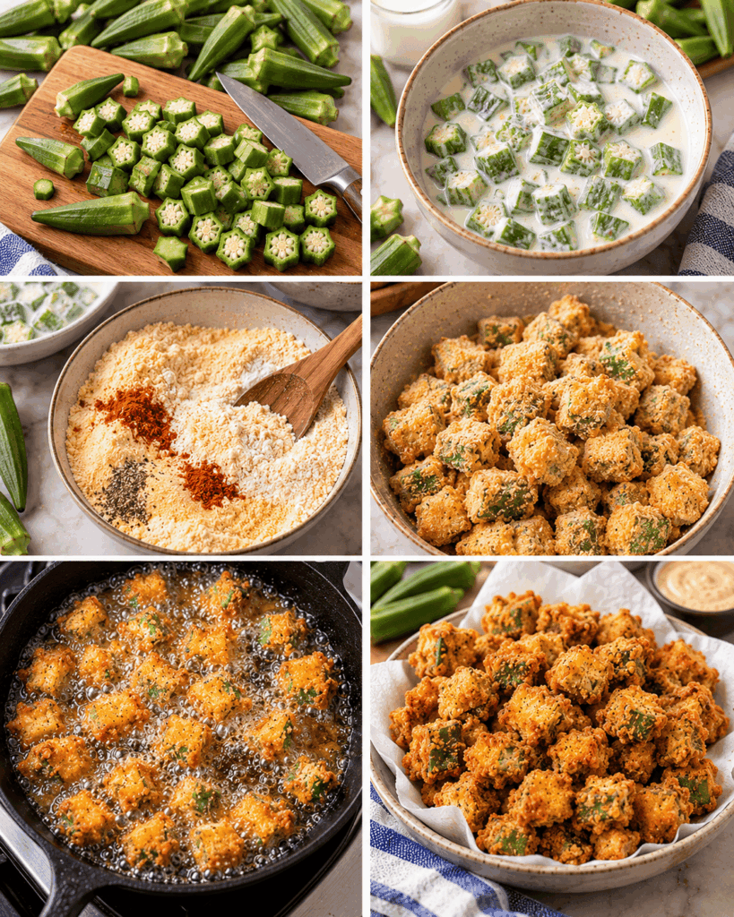 Crispy Southern Fried Okra