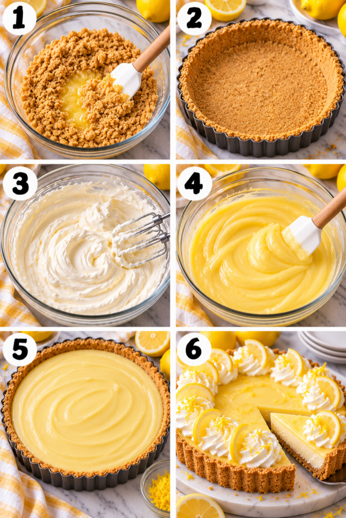 No-Bake Lemon Tart Recipe