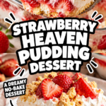 Strawberry Heaven Pudding Dessert