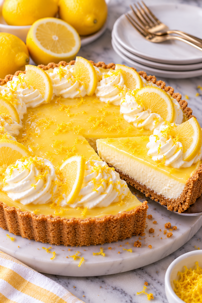 No-Bake Lemon Tart Recipe