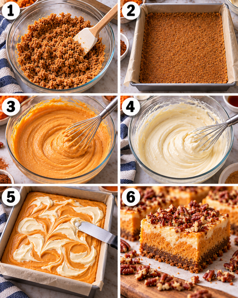 Sweet Potato Cheesecake Bars