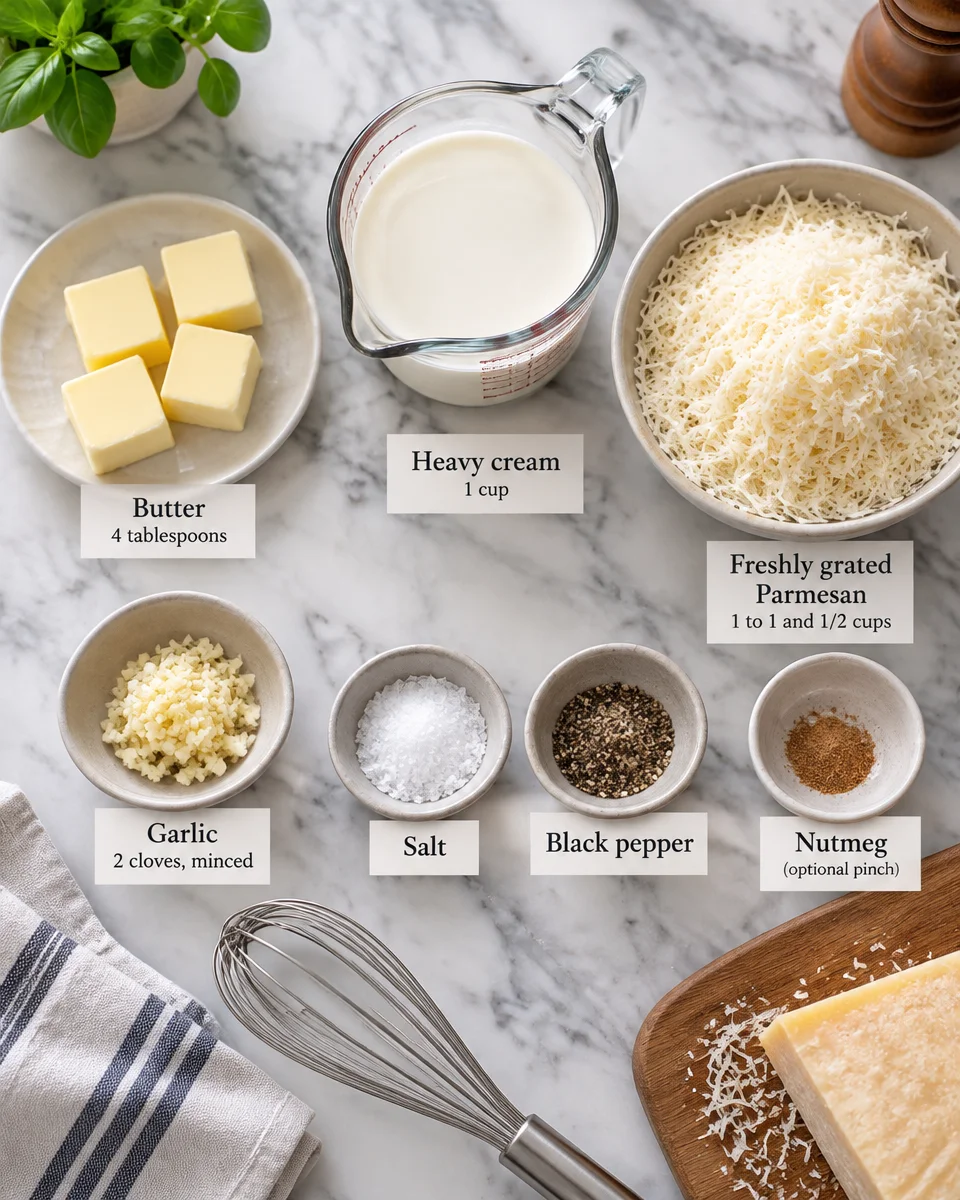 Alfredo Sauce Recipe