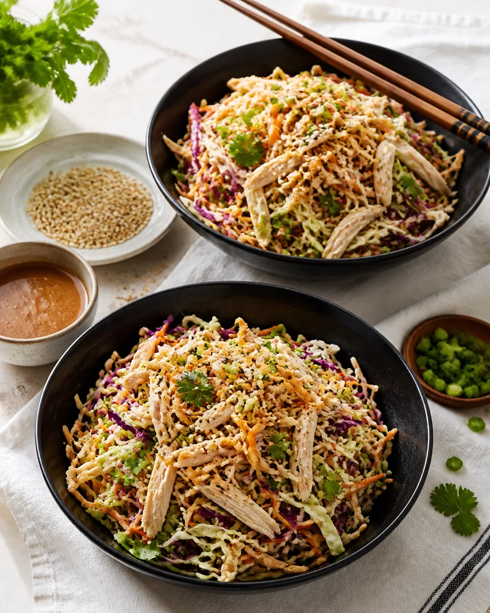 Asian Chicken Noodle Salad