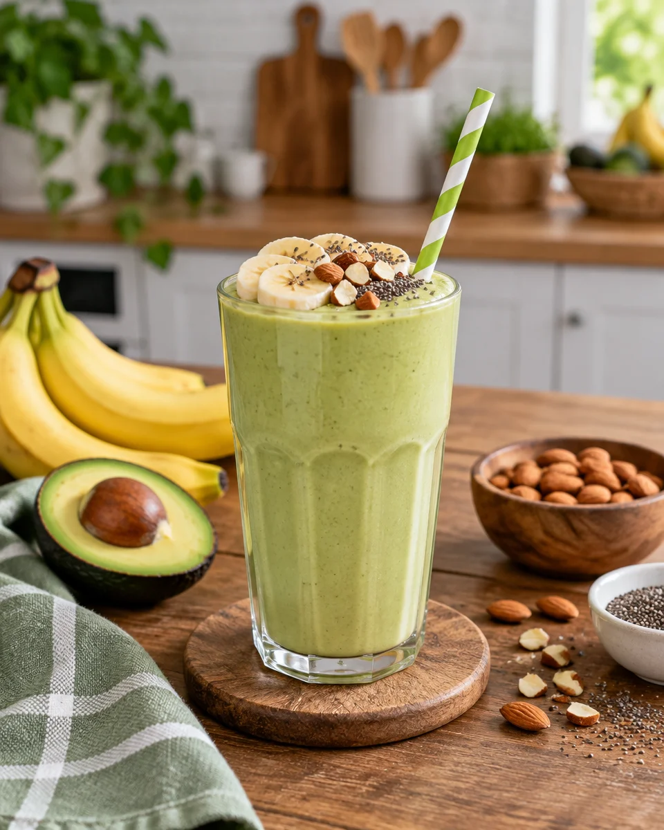 avocado banana smoothie