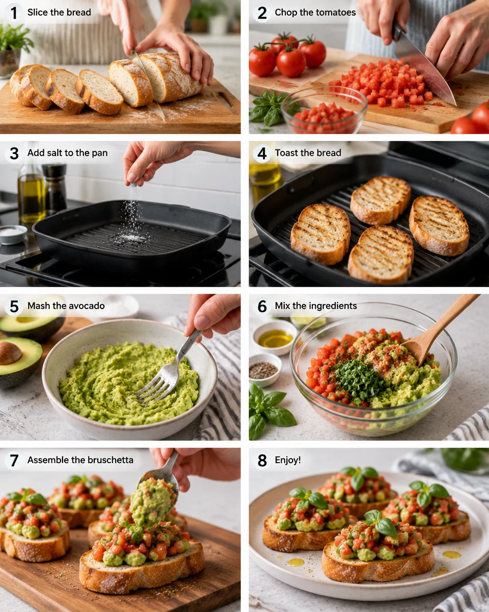 tomato basil bruschetta