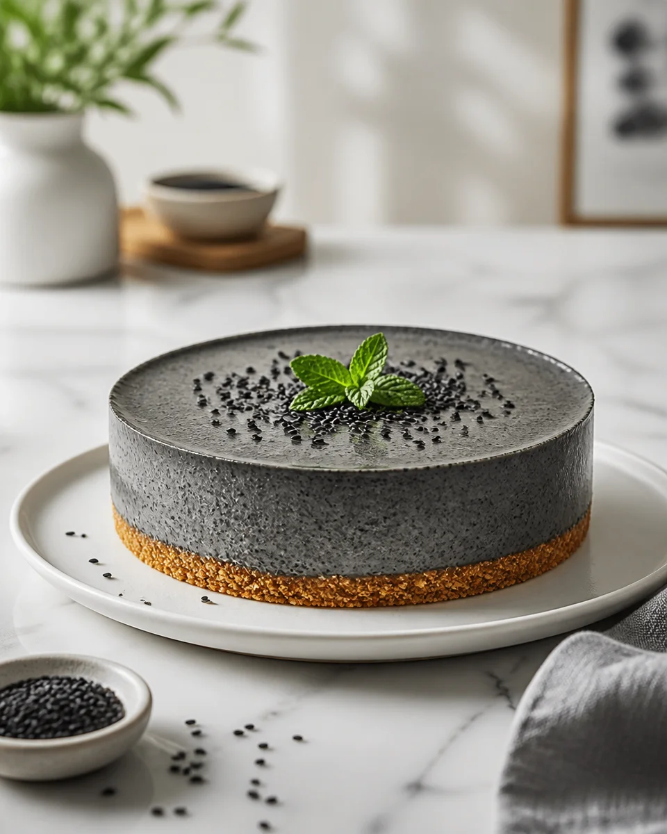 Black Sesame Cheesecake (breakout trend)