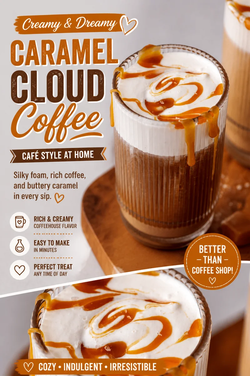 Caramel Cold Foam Iced Coffee