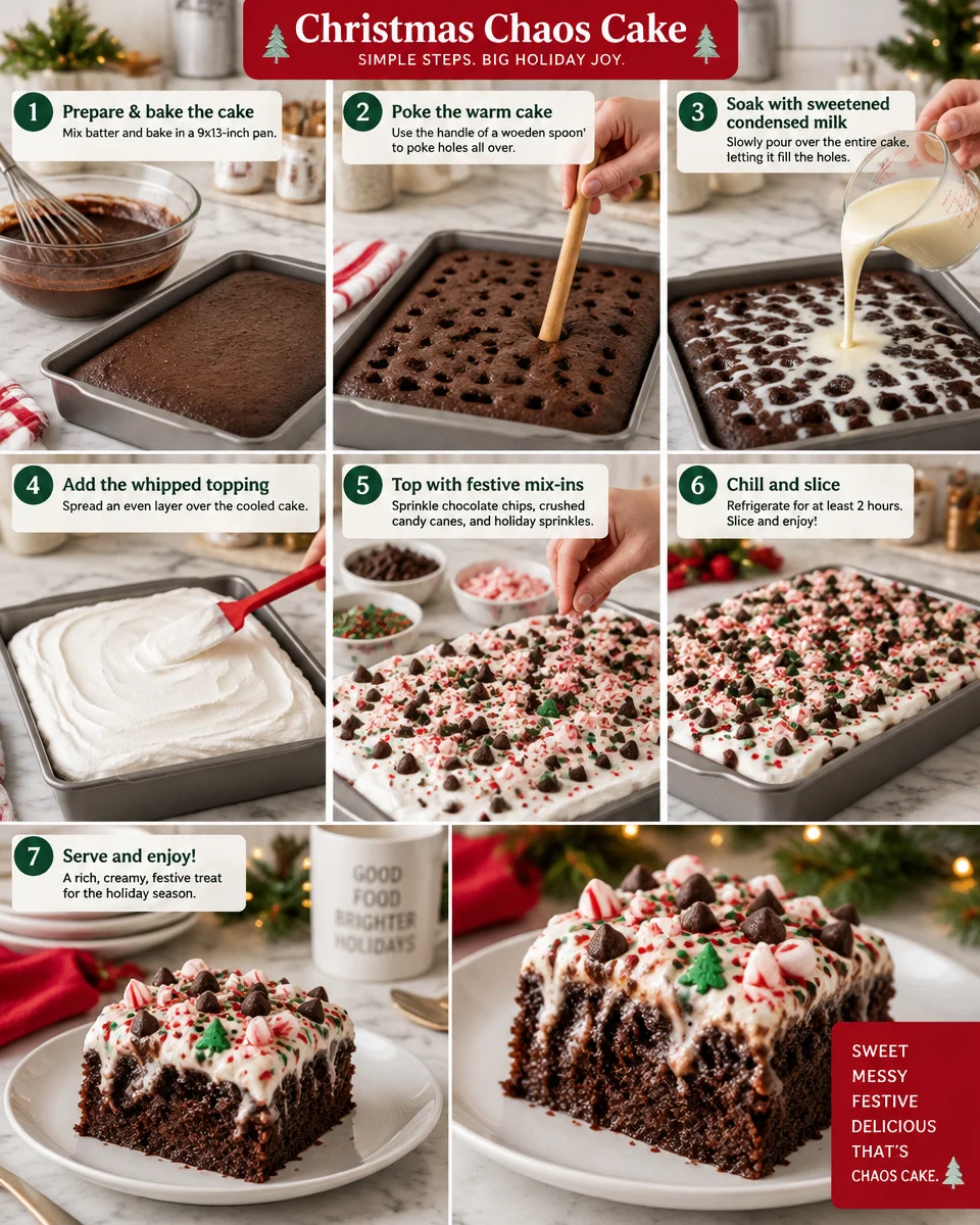christmas chaos cake recipe