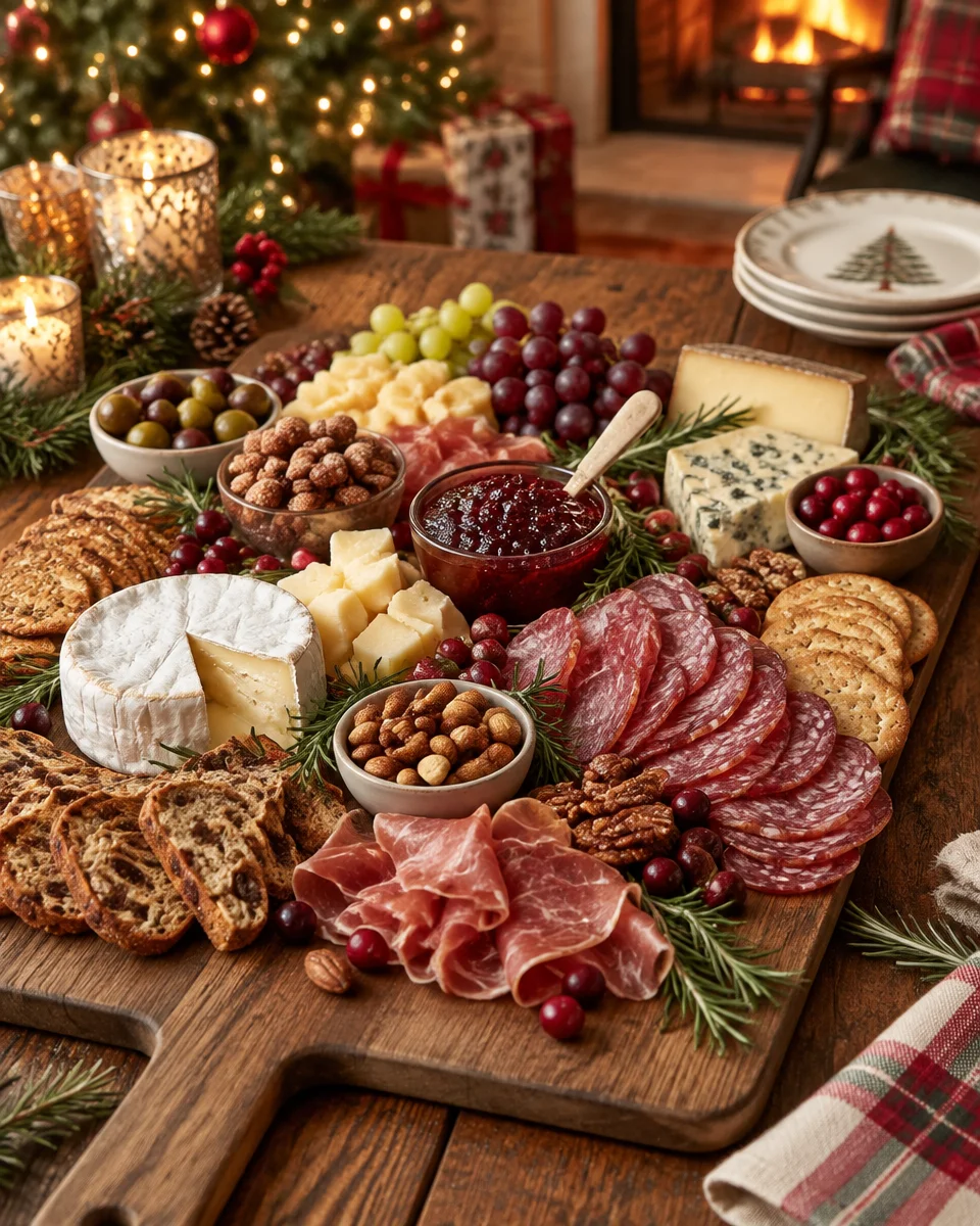christmas charcuterie board