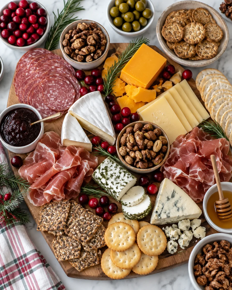 christmas charcuterie board