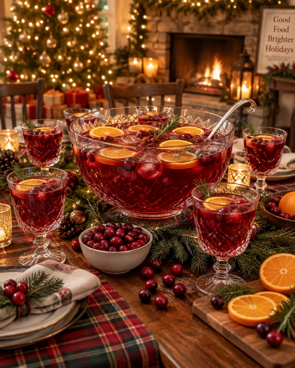 cranberry punch recipe