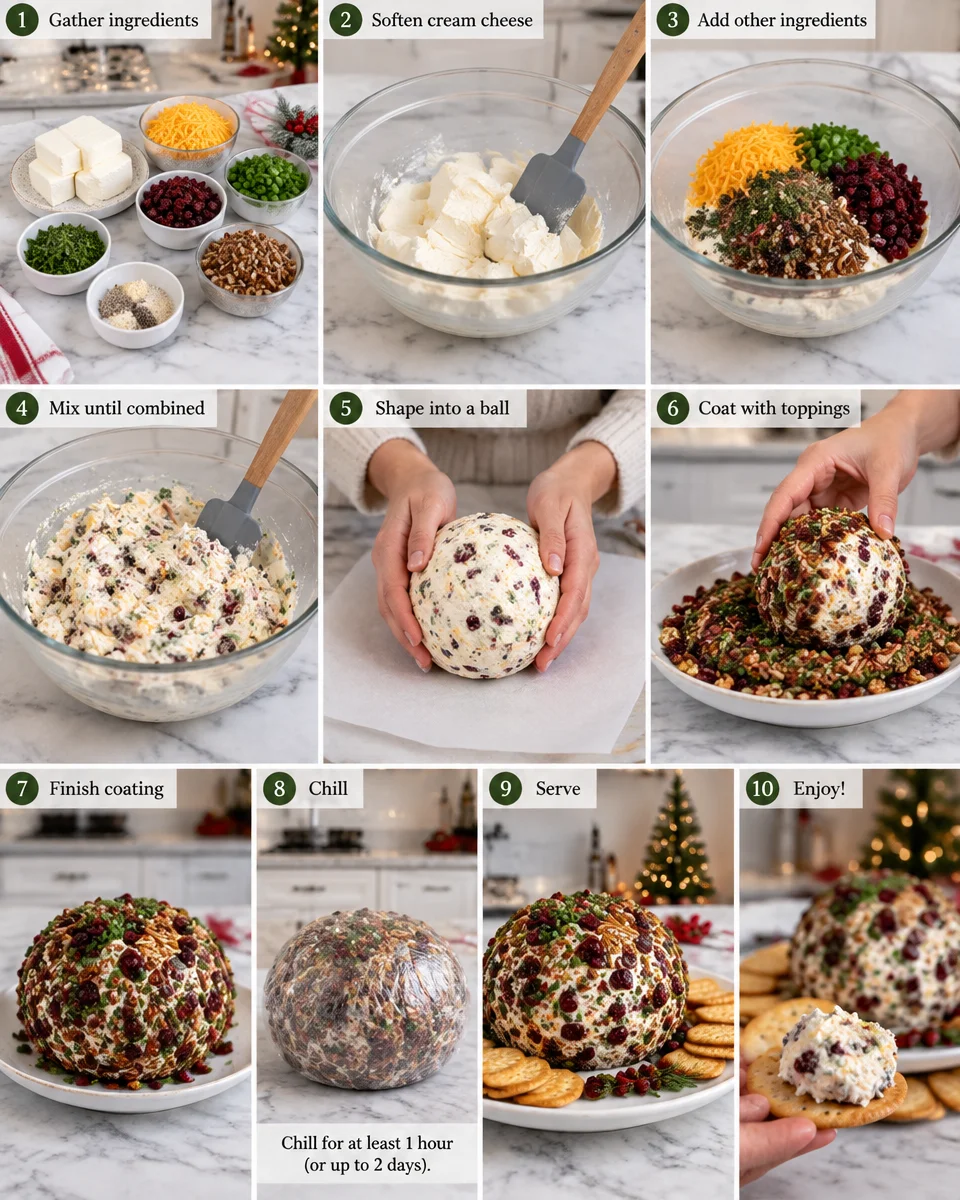 Christmas Cream Cheese Spread