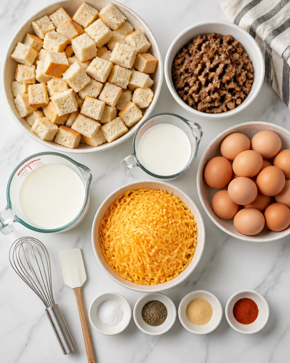 Christmas Morning Breakfast Casserole (Make Ahead)