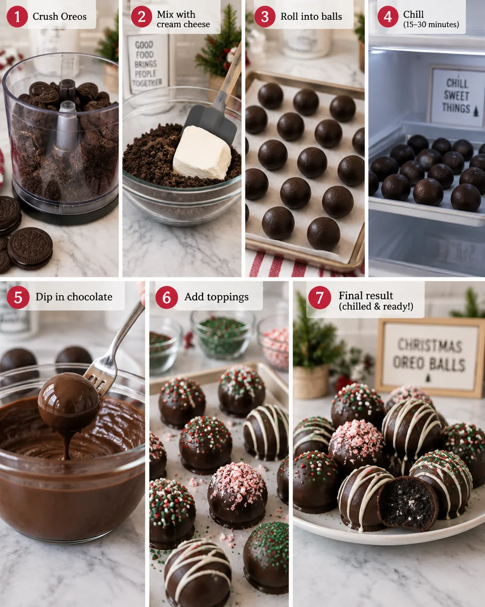 Christmas Oreo Balls