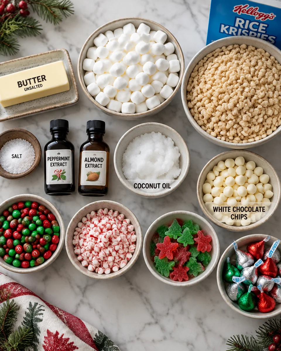 Christmas Rice Krispie Treats