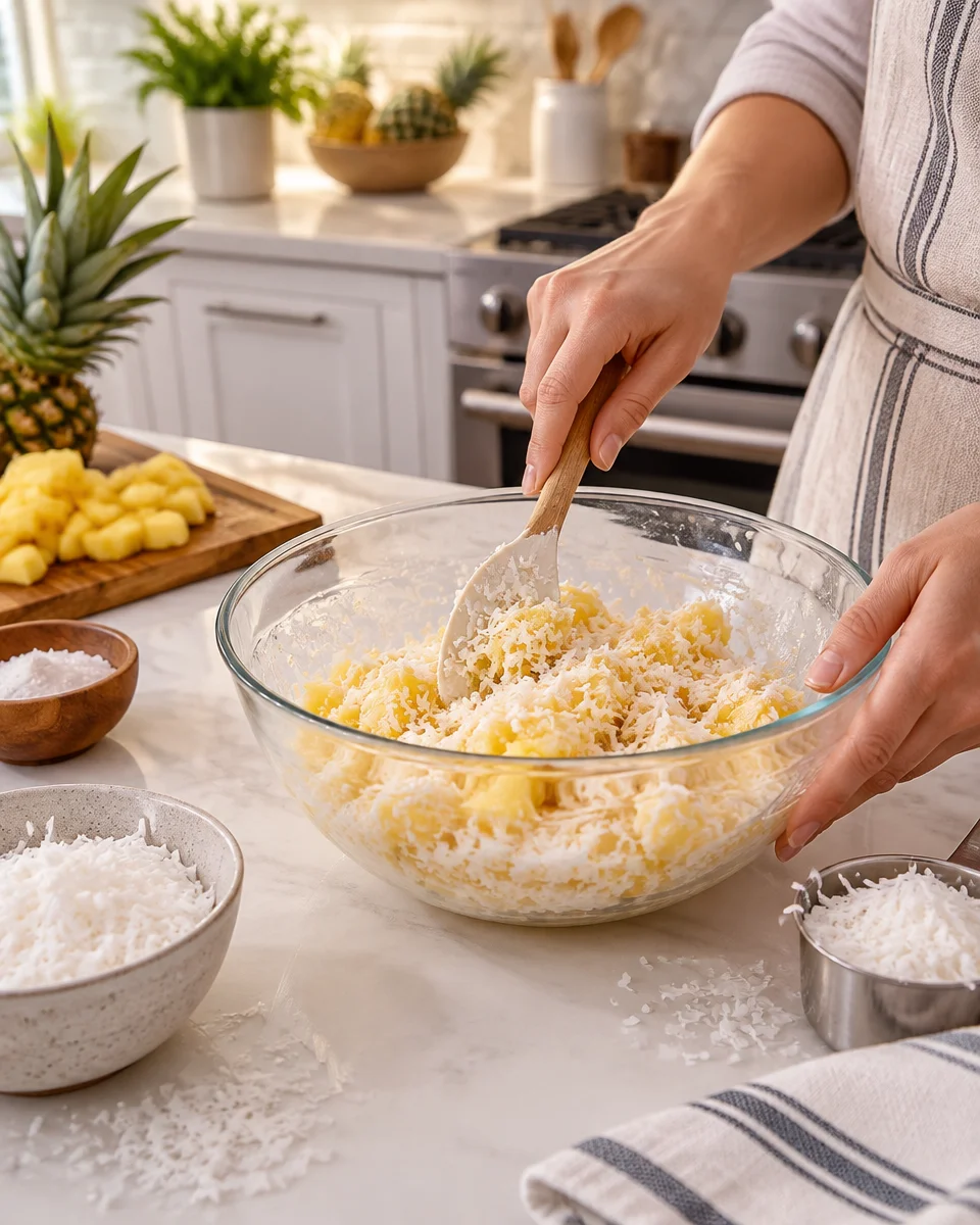 Coconut Pineapple Bites